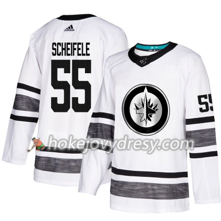 Pánské Hokejový Dres Winnipeg Jets All Star 2019 Mark Scheifele 55 Bílá 2019 NHL All-Star Adidas Authentic